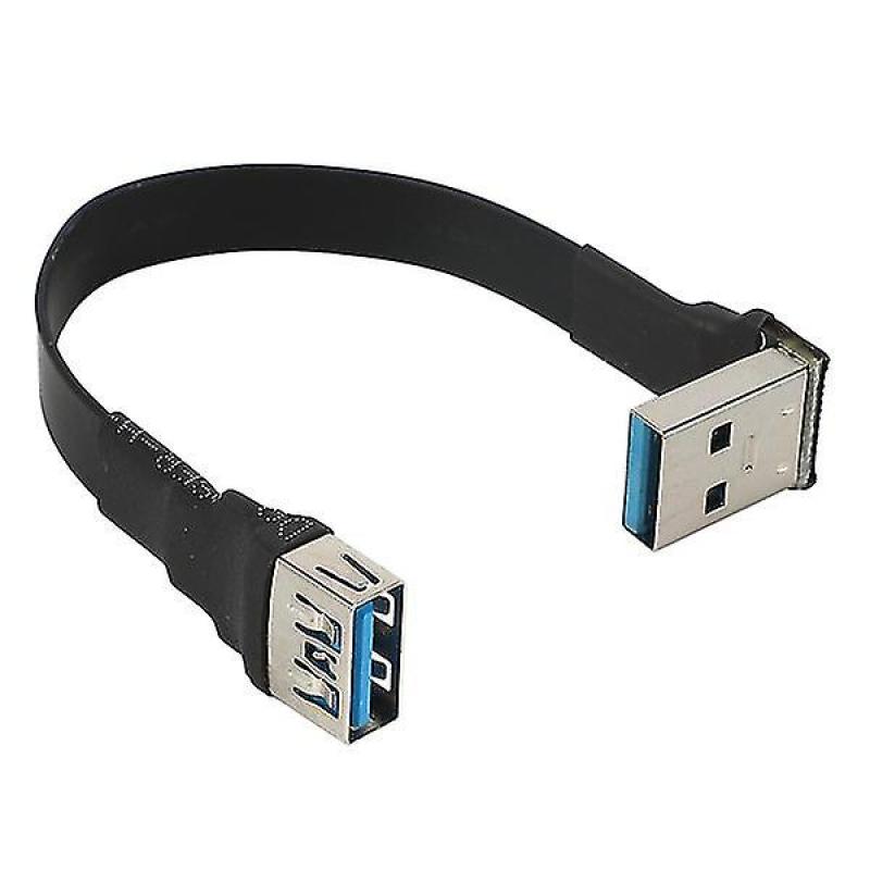 Usb 3.0 Cable Flat Usb Extension Cable Male To Female Data Cable,30cm - Image 1