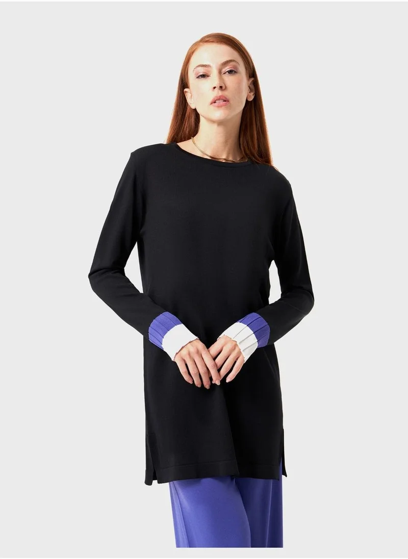 MIZALLE Knitted Tunic Top