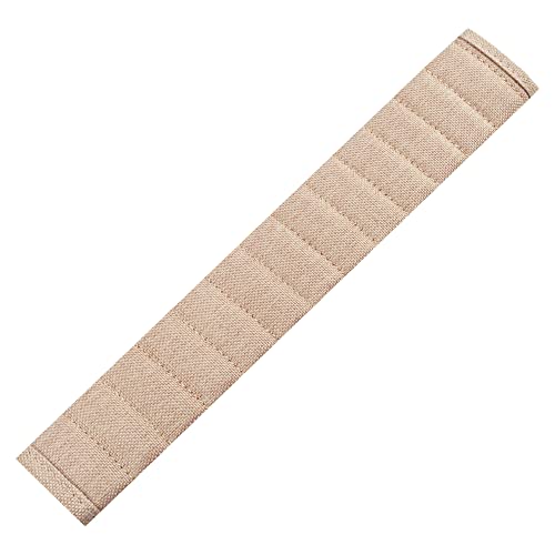 HighnessHwoo Car Seatbelt Covers Cushion Shoulder Pads Protector Sleeve for Adults, Auto Extra Long Seat Belt Strap Cover Decorations for Women, Kids, Honda, Trucks Accessories, 1pc, 25.5in, Beige - Image 3