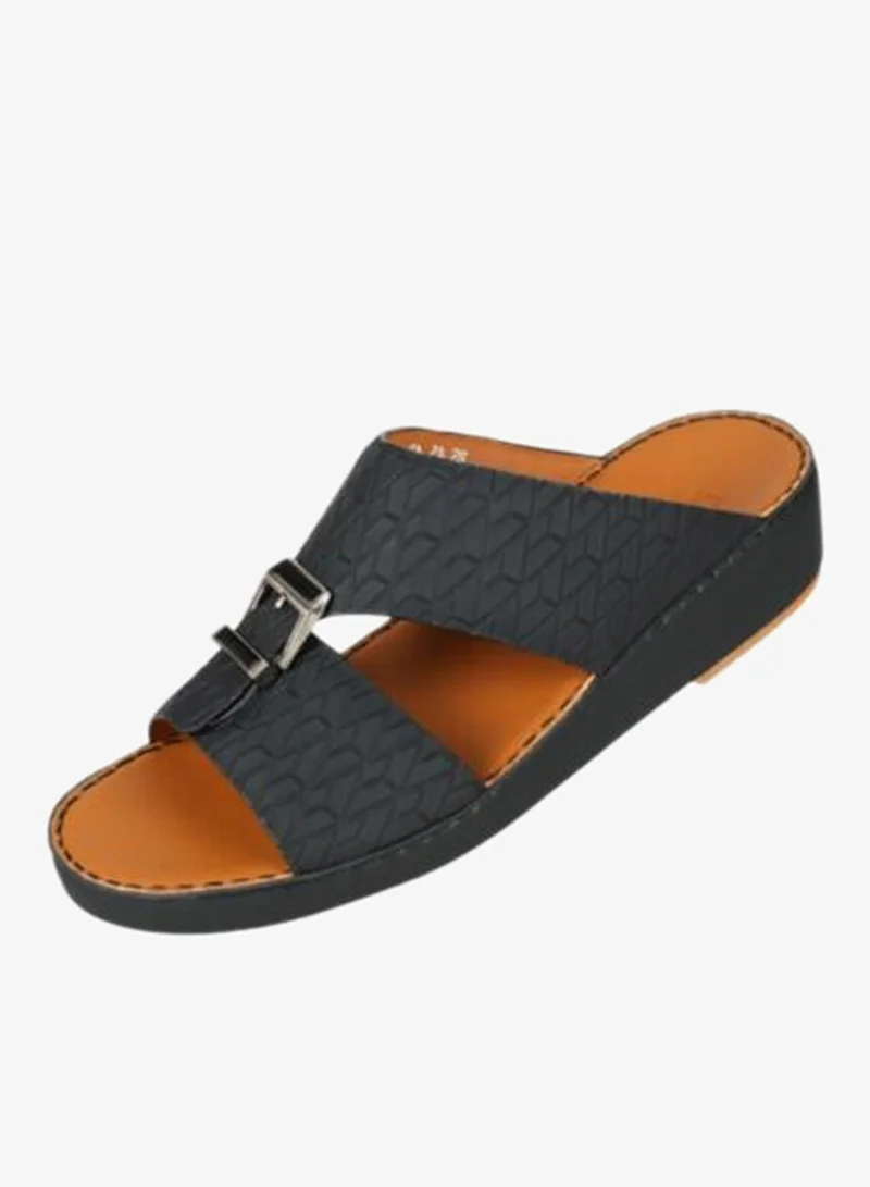 Barjeel Uno Black 008-3820 Barjeel Uno Mens Arabic Sandals BS 45 Black for Men | Best Price UAE