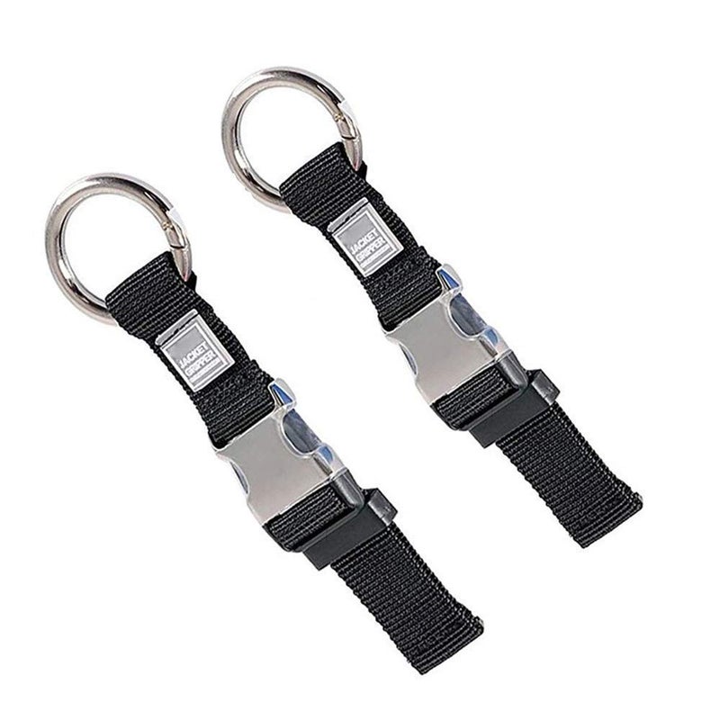 RF REENFAYA 2PCS Add a Bag Luggage Strap Jacket Gripper, Heavy Duty Luggage Straps Carry-on Baggage Suitcase Straps Belts Travel Accessories,Carry Your Extra Bags  - Image 1