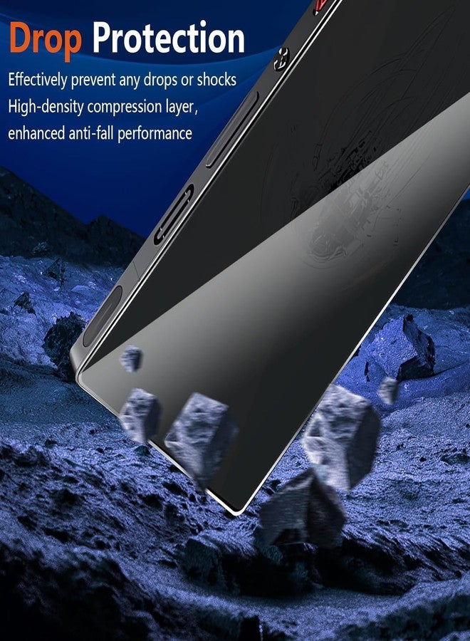 Guizzcg 2 Pack Screen Protector for ZTE Nubia Red Magic 11 Pro /11 Pro+/10 Pro/10 Air/10 Pro+/10S Pro/10S Pro+ Privacy Screen Protector, 2 Tempered Glass Screen Protector,Anti-Scratch Easy to Install,Anti-Spy - Image 5