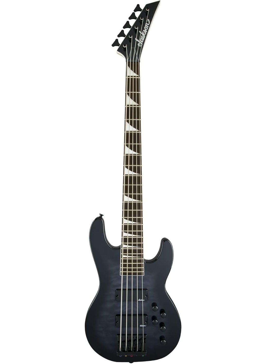 Jackson JS Series 5String Concert Bass JS3VQ Transparent Black Burst Amaranth Fingerboard