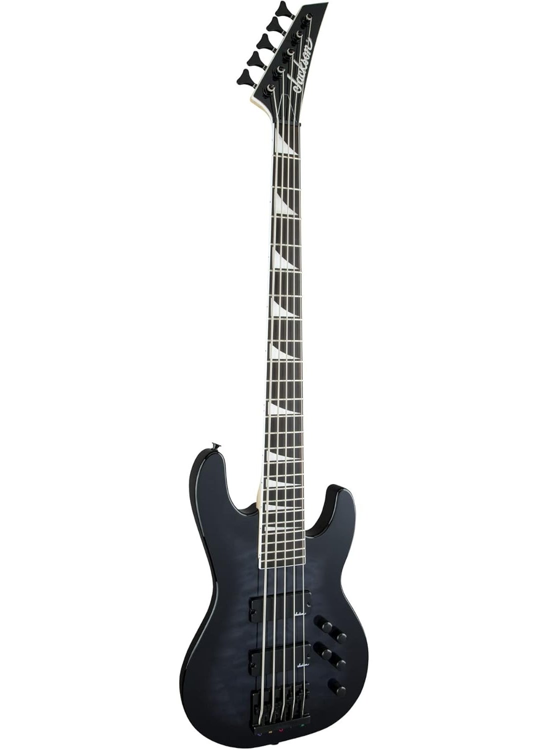Jackson JS Series 5String Concert Bass JS3VQ Transparent Black Burst Amaranth Fingerboard