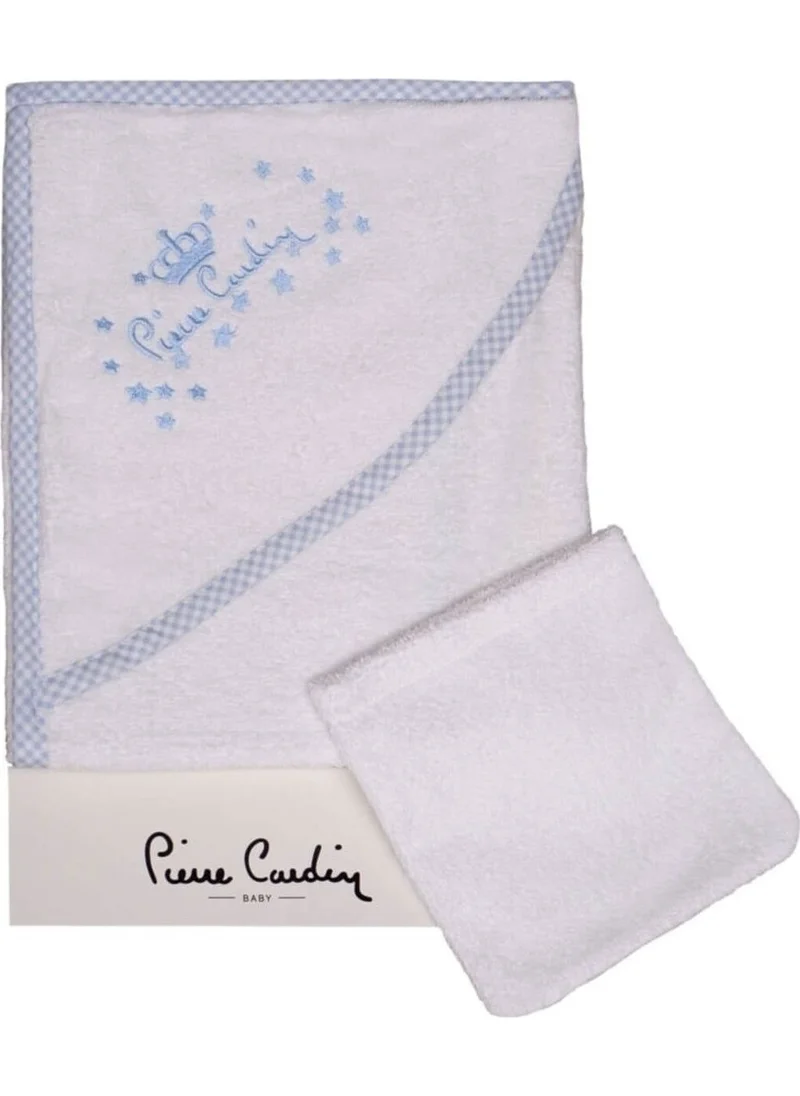 بيير كاردان Swaddle Bath Towel - Blue