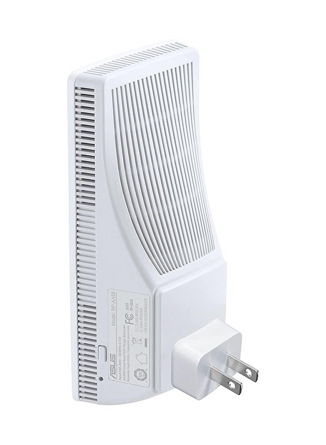 أسوس RP-AX58 AX3000 ثنائي النطاق WiFi 6 (802.11ax) موسع النطاق، موسع AiMesh لشبكة WiFi سلسة؛ يعمل مع أي جهاز توجيه واي فاي - Image 5