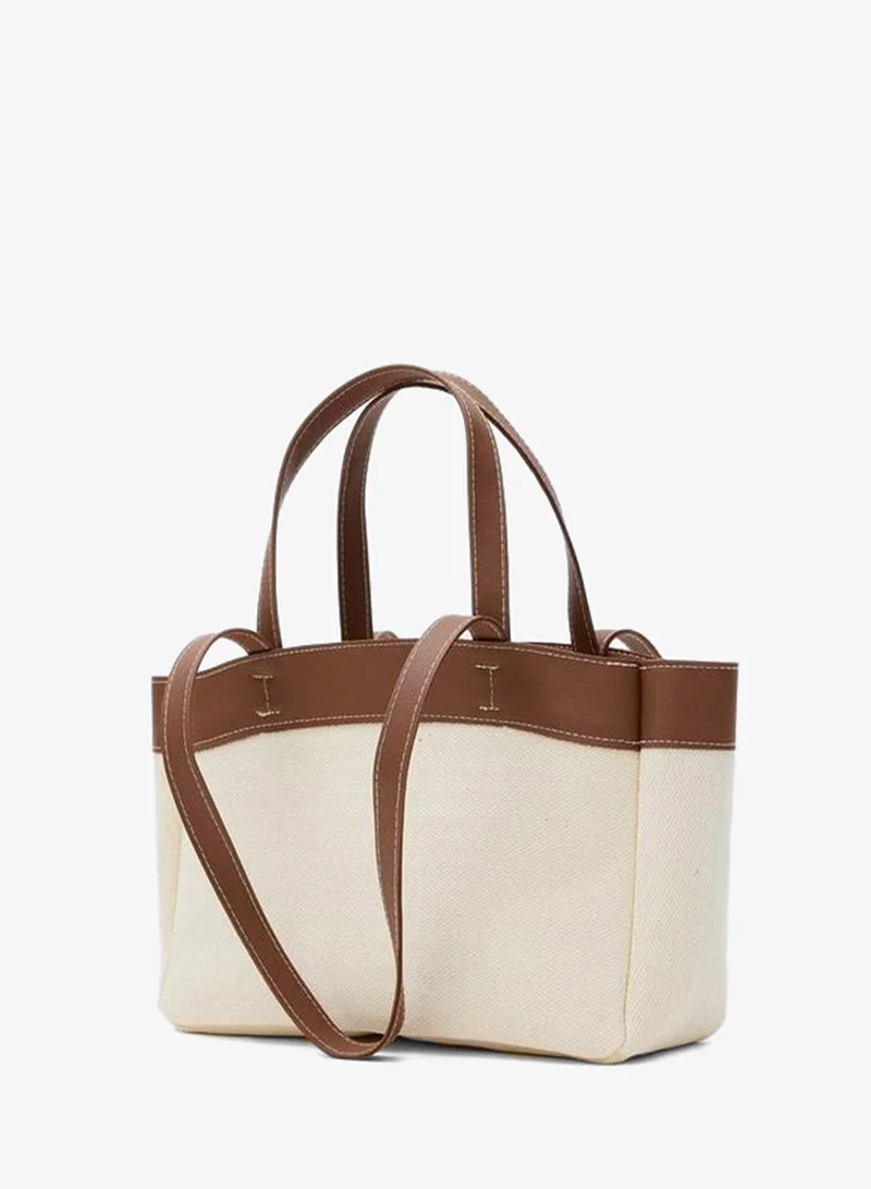 Shule Bags  Marlove Canvas Shoulder Bag Taba for Women | Best Price UAE