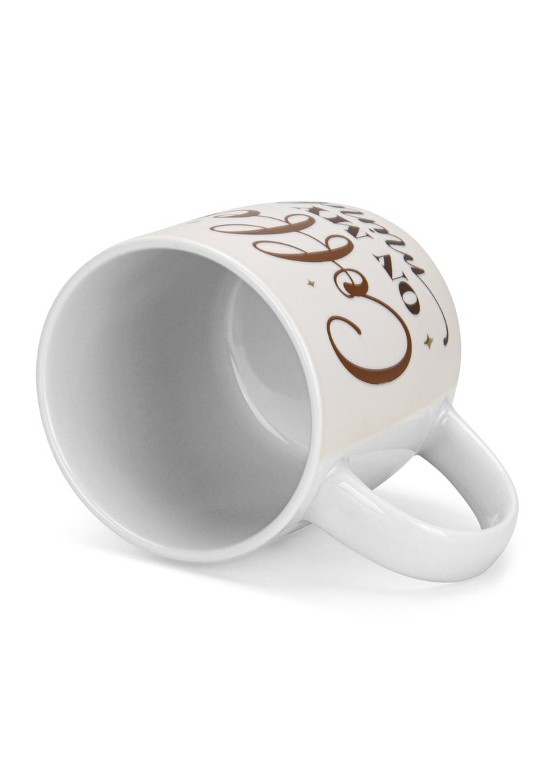 Fissman أكواب 2 قطعة 310 مل قهوة في ذهني جديدة من البورسلين العظمي الصيني - Image 5