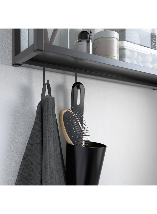 Rail for hooks, anthracite, 37 cm - Image 3