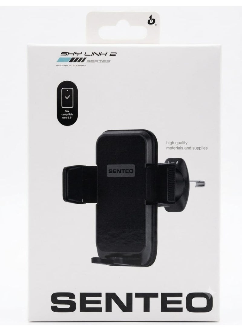 سينتيو حامل هاتف للسيارة Senteo SH-07 يثبت على فتحة المكيف - Image 4