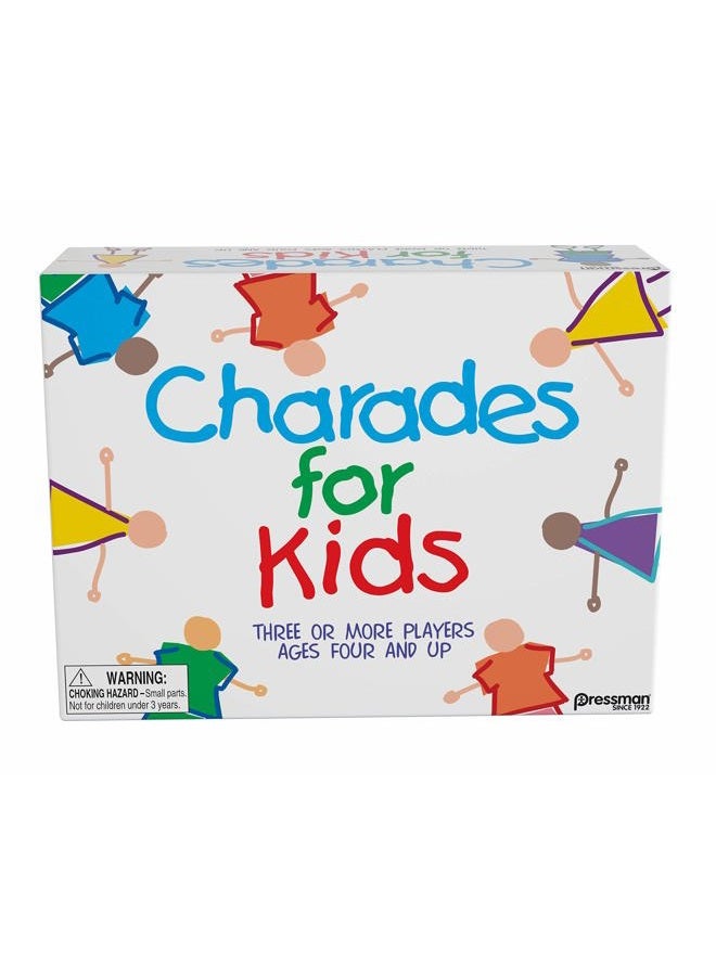 Pressman Charades For Kids - The 'No Reading Required' Family Game, 5" - Image 1