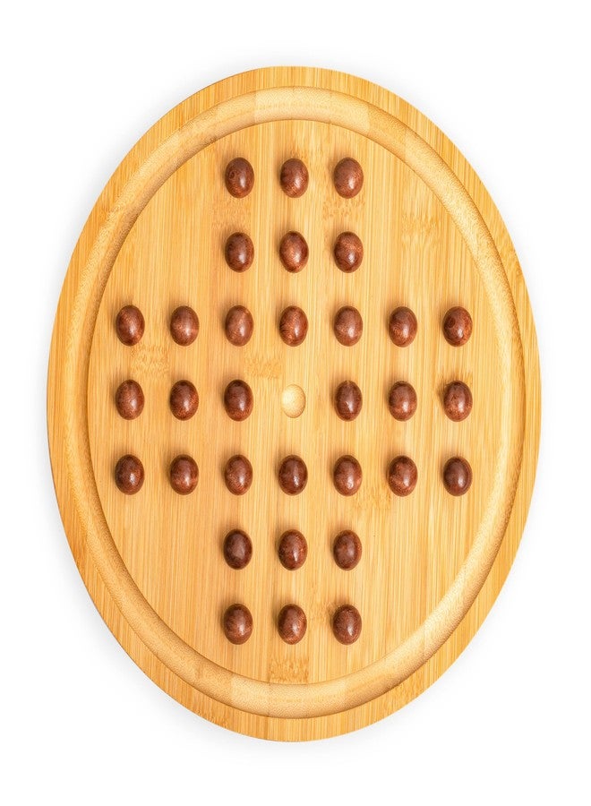 Black long Di fang Solid Wood Classic Single Player Strategy Puzzle Board Game -11.62 inch Solid Wood Board (29.5CM) Desktop Single Player Strategy Puzzle Game - Image 3