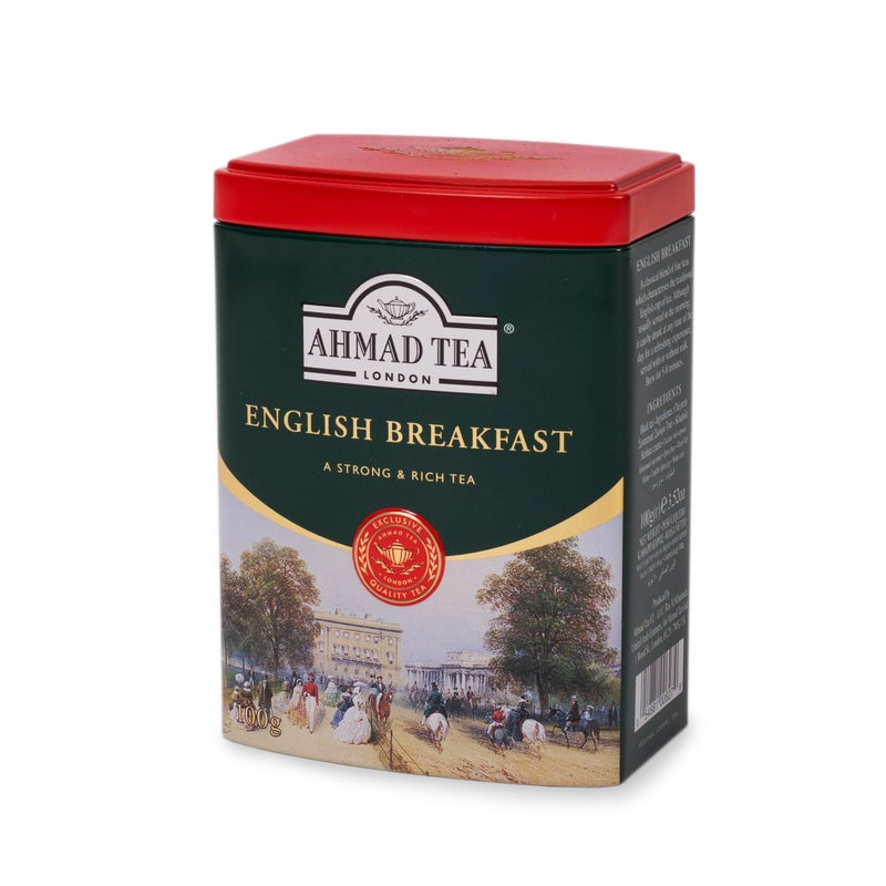 Ahmad Tea English Breakfast Loose Caddy 100 gm 12X100gm - 62 - Image 2