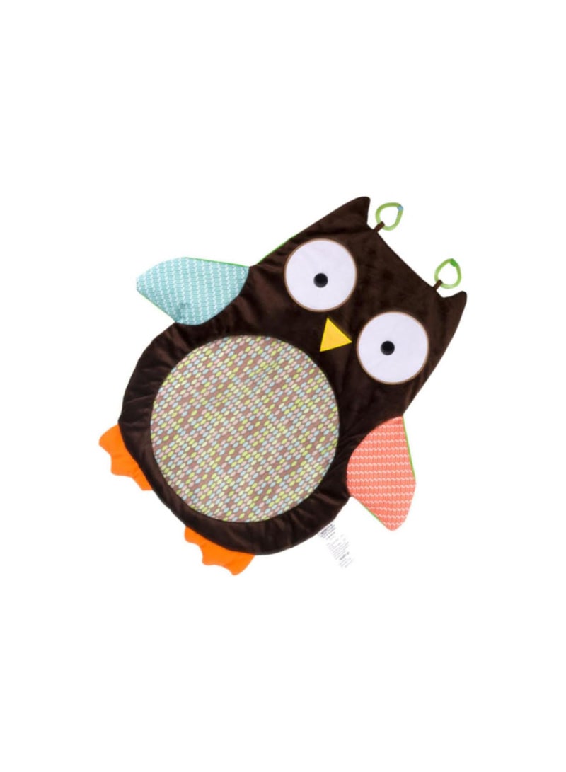 GGOOT 1pc baby floor play mat floor mat for baby toddler cotton play mat baby belly blanket baby belly play mat floor pad baby crawling mat owl crawling mat carpet cute infant Game pad Assorted Color - Image 1