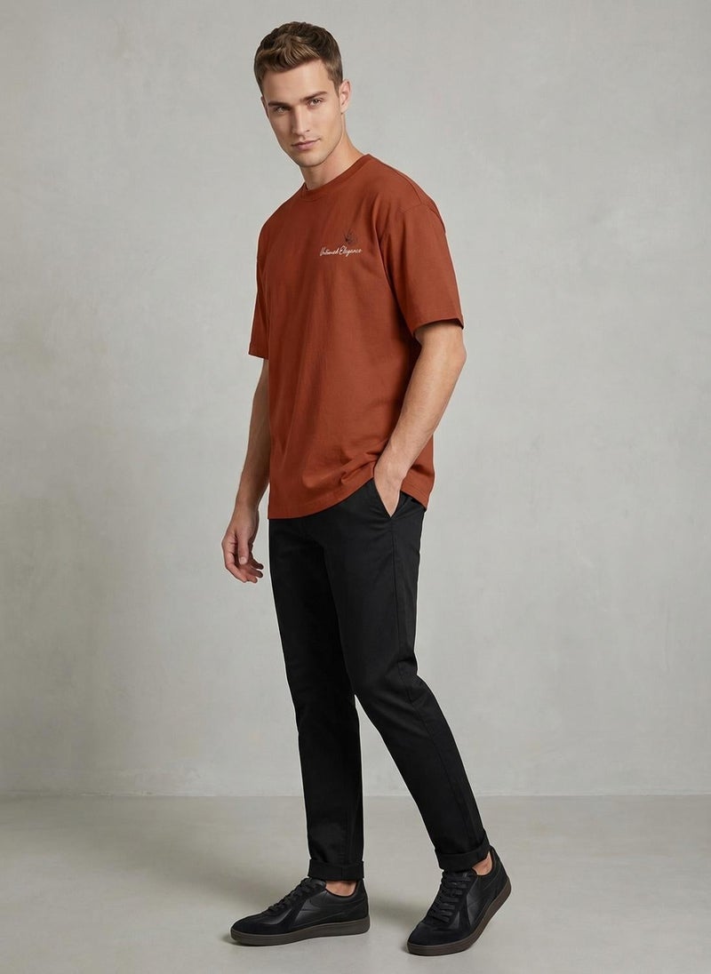 NOBERO Men Oversized Graphic Printed T-shirt - Image 5