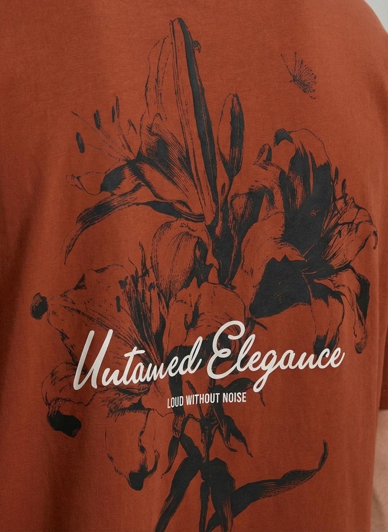 NOBERO Men Oversized Graphic Printed T-shirt - Image 3
