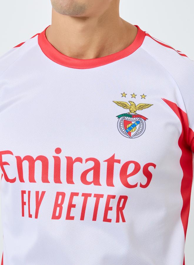 Take Two Men Logo Print Short Sleeves Sports T-Shirt - Image 3