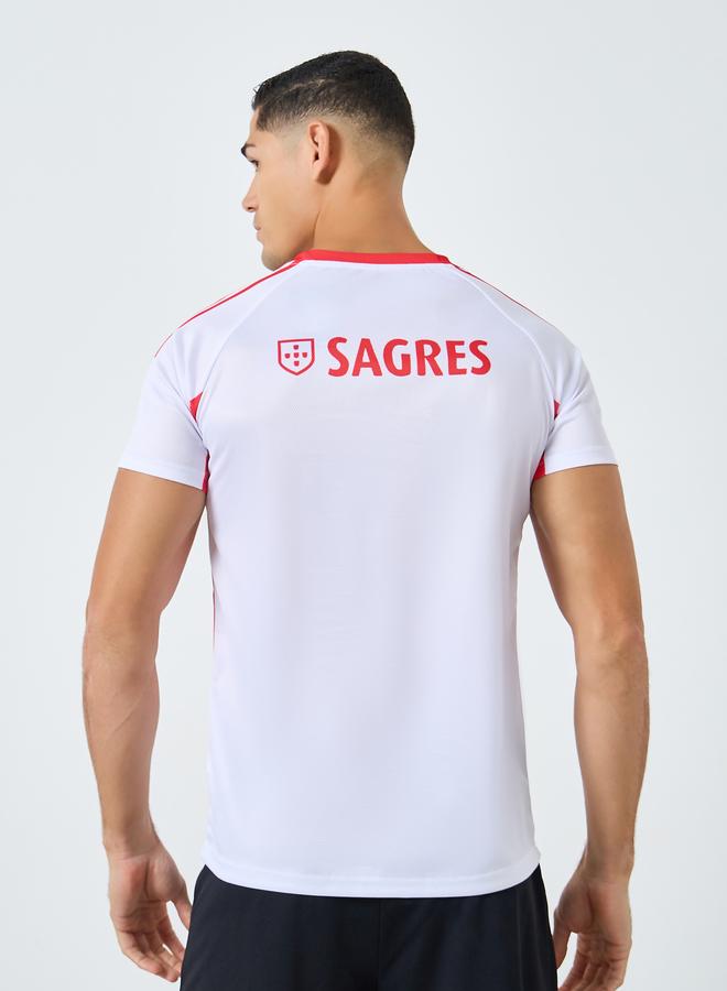 Take Two Men Logo Print Short Sleeves Sports T-Shirt - Image 4