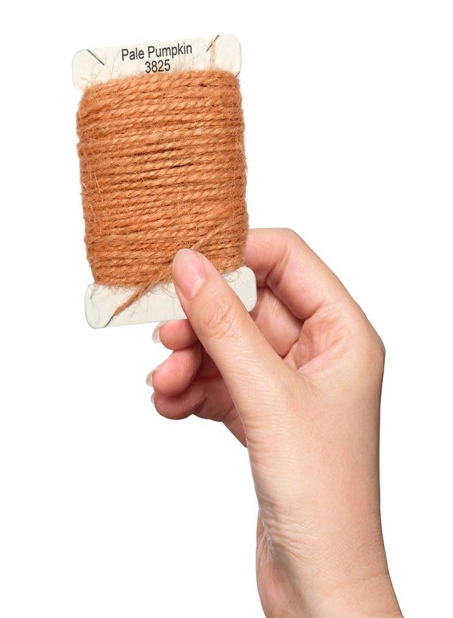 QCZKB Jute Twine 15m Long Twine String for Crafts Gift Wrapping Packing Gardening Crochet Knitting Macrame Decor (Pale Pumpkin) - Image 2