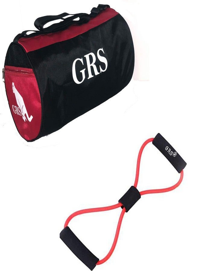 Grès GRS® Super_25 Chest Expander Resistance Pulling Tube & Gym Duffel Bag (Pack of 1) - Image 1