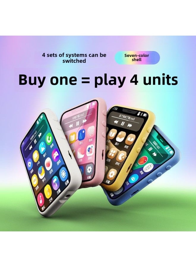 The Mp3 Walkman Student Version Can Be Put On The Mp4 Touch Screen To Read Novels And Listen To Songs With Memory English Player-Body Color:3.2inch Touch Screen Bluetooth 【blue Shell/wired Headphone - Image 4