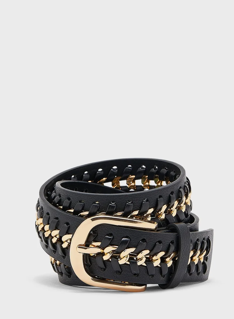RIVER ISLAND Allocated Hole Belt