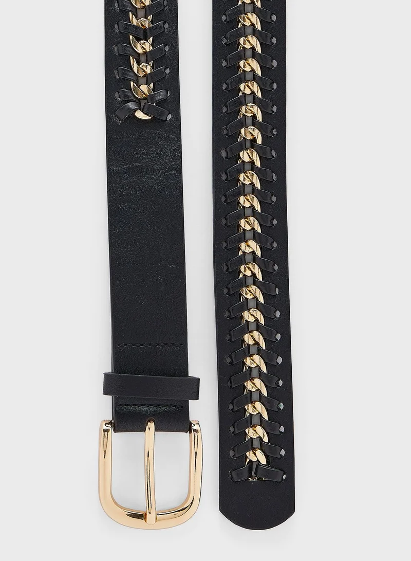 RIVER ISLAND Allocated Hole Belt