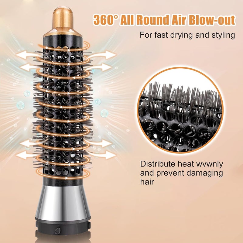 تشان تشنج ملحق فرشاة تكثيف مستديرة صغيرة 20 مم من لجهاز تصفيف الشعر Dyson Airwrap HS01/HS05 - Image 3