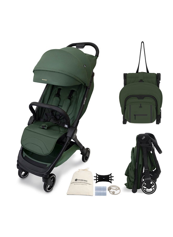 neobreez DECA Compact Ultra-Lightweight Cabin Size Approved Baby/Toddler/Kids Stroller, Quick Fold Open Pushchair, Waterproof UPF 50+ Canopy, Gift Bag, Phone Holder And Toy Strap, 0-4yrs, 22kg, 3yrs Warranty  - Image 1