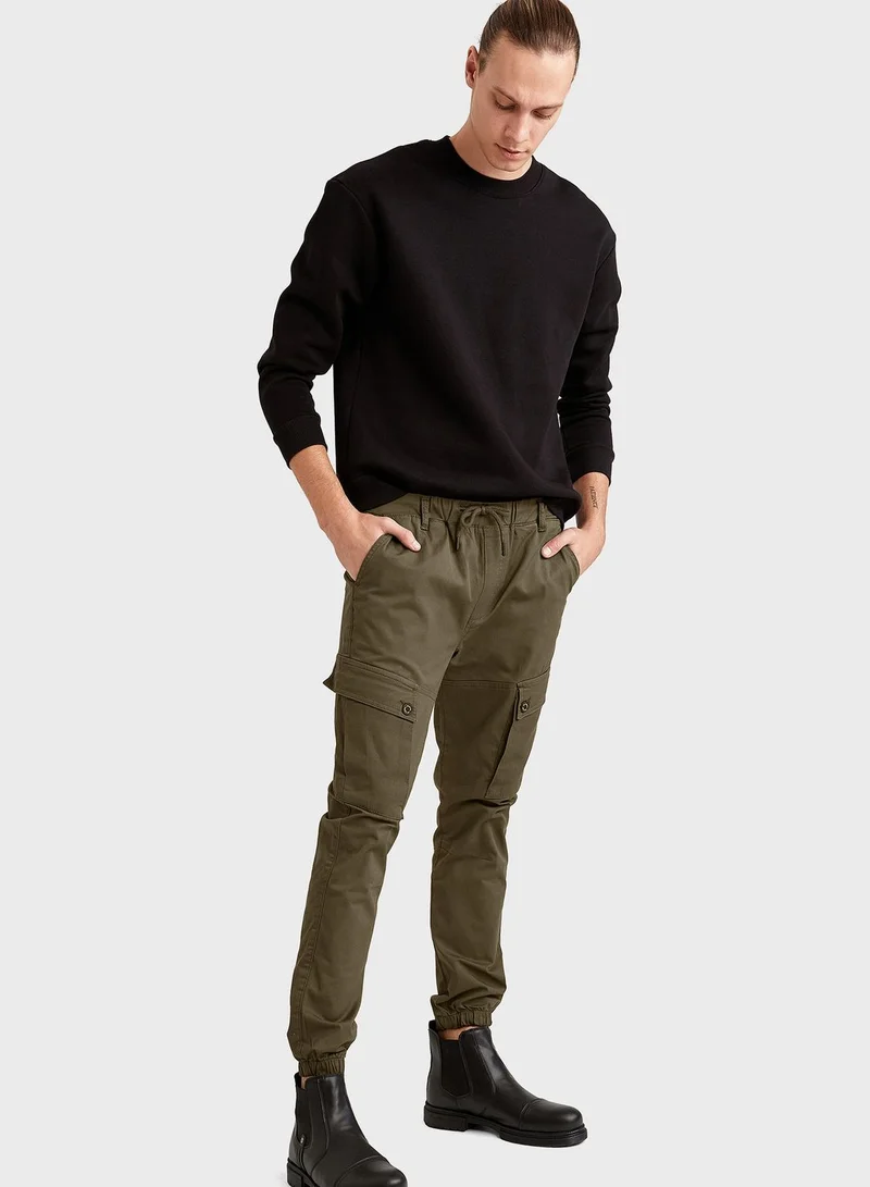 DeFacto Cuffed Cargo Pants