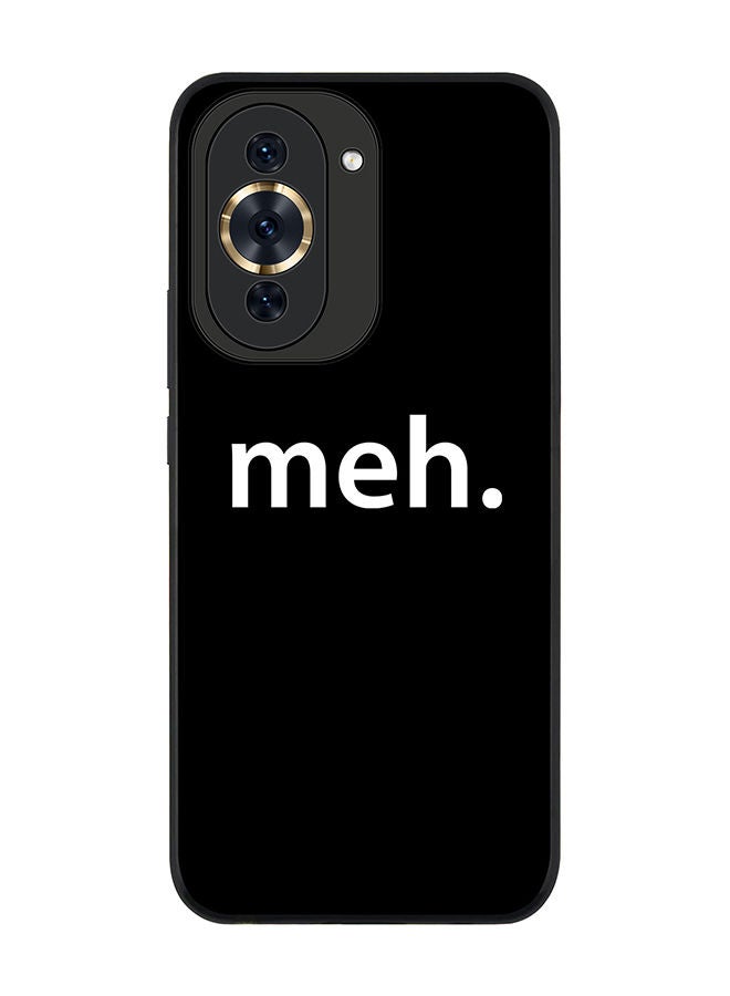 Stylizedd Rugged Black edge case for Huawei nova 10 Pro Slim fit Soft Case Flexible Rubber Edges Anti Drop TPU Gel Thin Cover - Meh - Image 1