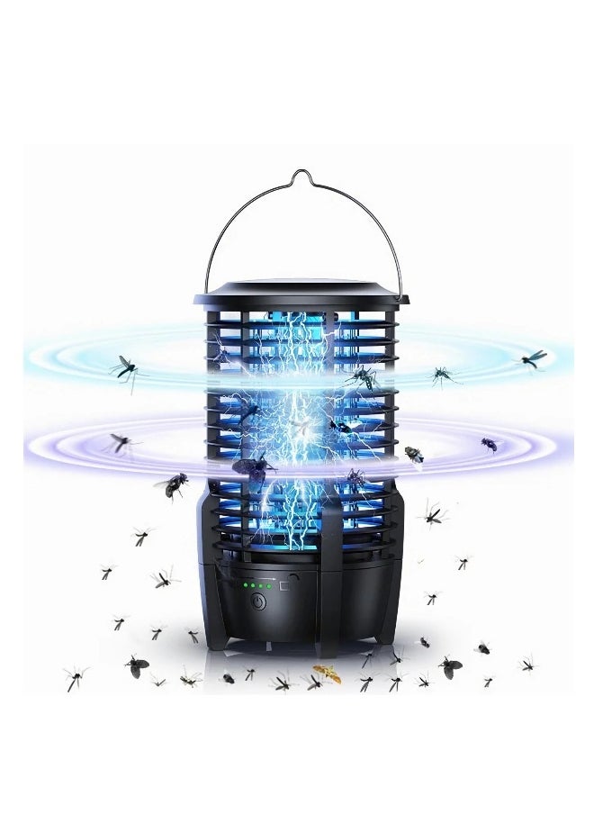 Generic - Camping Electric Mosquito Killer with Light, Waterproof Insect Fly Bug Zapper Lamp, Detachable for Easy Cleaning, Ideal for Home, Patio, Kitchen, Backyard, Outdoor Use - Image 1