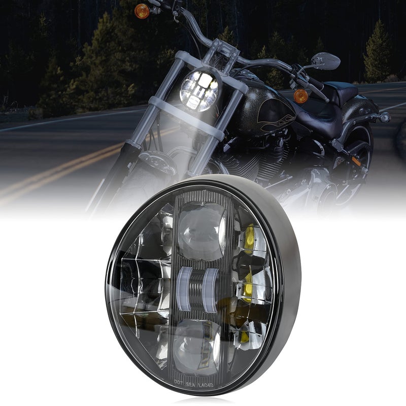 VEISUTOR LED Headlight Assembly for Harley Breakout Full LED Head Light Front Lamps with High Low Beams for Harley Davidson Softail Breakout 20152022 Accessories