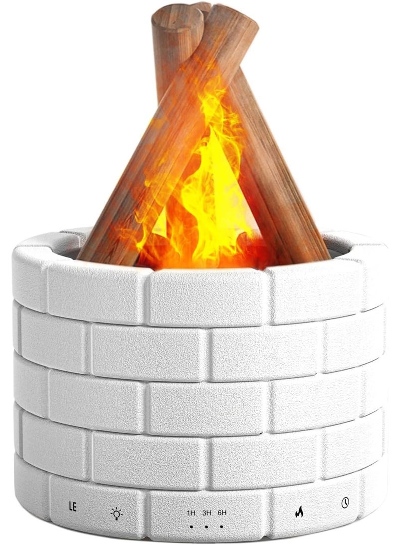 كيلا موزع الزيوت العطرية لمدفأة الحطب، موزع روائح الحطب، موزع العلاج بالروائح العطرية لإضاءة ليلية من الخشب الصناعي، موزع العلاج بالروائح العطرية لفصل الخريف والشتاء للغرف الكبيرة في المنزل - Image 1