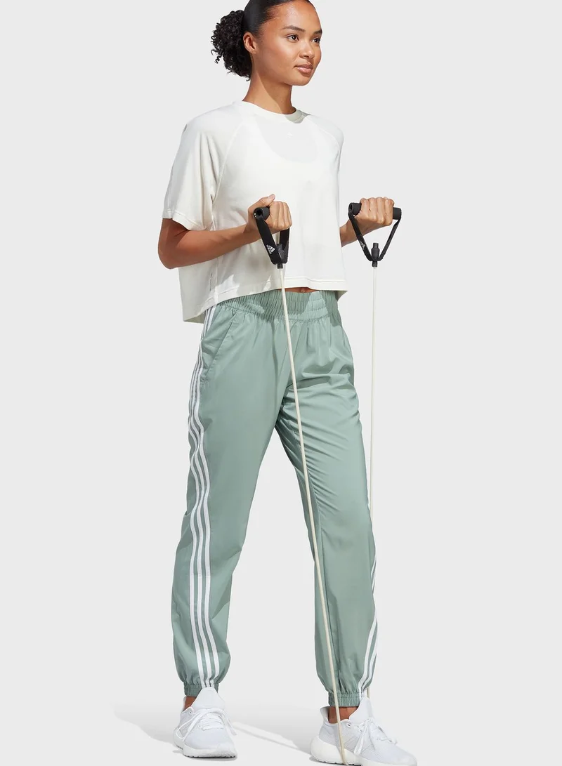 Adidas 3 Stripe Train Icons Woven Pants