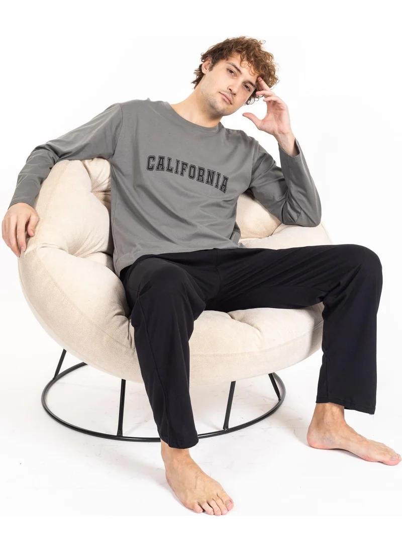 Mutlu City Men's Combed Cotton Regular Fit Zero Collar Quality Pajama Set A803123