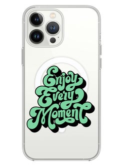 Magnetic Case for iPhone 14 Pro Max 6.7-inch Compatible with MagSafe Wireless Charging, Shockproof Phone Bumper Cover Enjoy Every Mopment-01