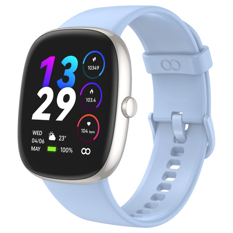 Smartwatch Fitness Tracker: 1.69” Large Blue Screen, 24/7 Health Monitoring - 100+ Sports Modes, IP67 Waterproof Activity Watch for Men Women Android iOS Phones - Image 1