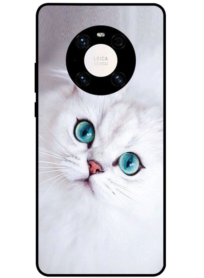 EYE CATCH Protective Case Cover For Huawei Mate 40E Blue Eyes Cat - Image 1