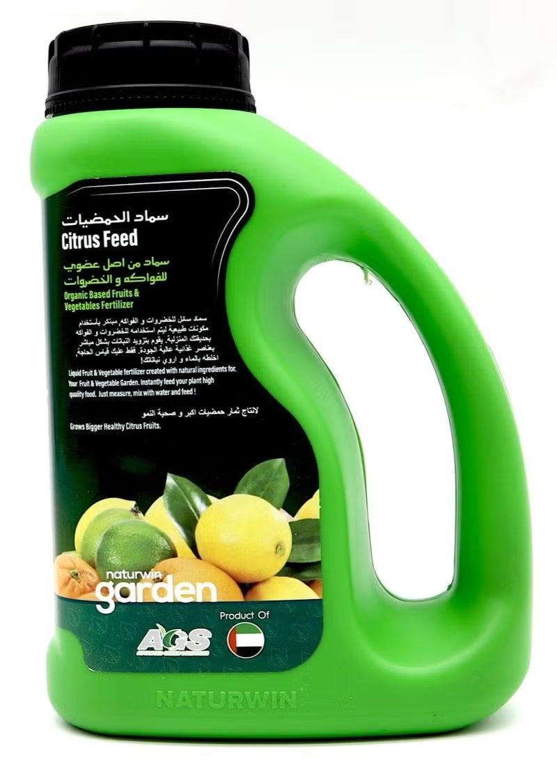 AGS Naturwin Organic Based Citrus Feed Fruit & Vegetables Fertilizer 500mlC - Image 1