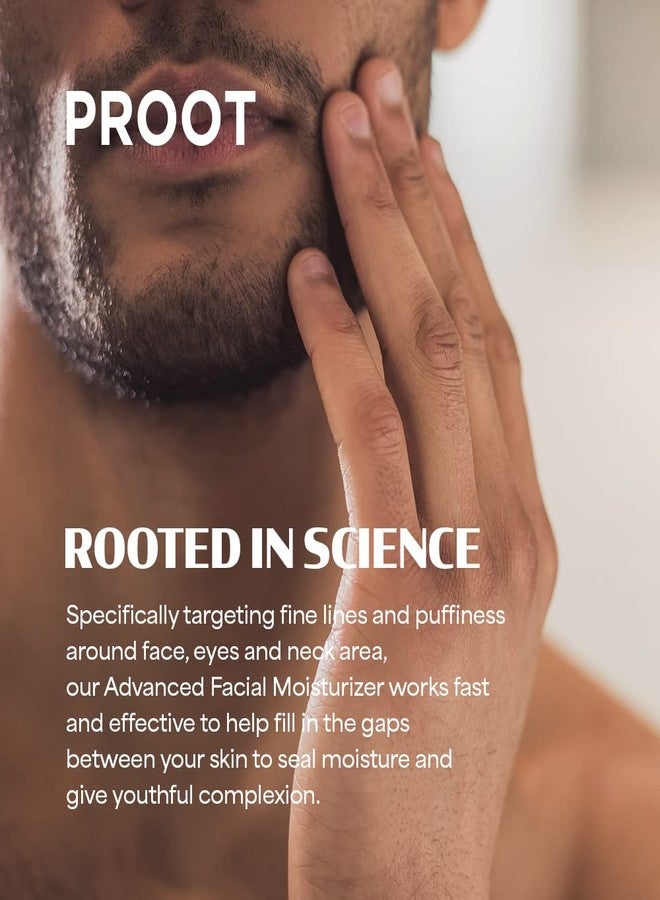 Proot كريم وجه مضاد للشيخوخة للرجال | مرطب وجه متقدم للرجال | كريم وجه مضاد للتجاعيد للرجال | كريم وجه مضاد للشيخوخة للرجال بتركيز عالٍ من المكونات الطبيعية | كريم وجه ريتينول للرجال للعناية المكثفة بالبشرة | كريم تجاعيد للرجال بتركيبة للعناية بالبشرة مضادة للشيخوخة | كريم وجه مضاد للشيخوخة للرجال لجميع أنواع البشرة | مص formulated مع فيتامين C، هازل الساحرة ومكونات طبيعية أخرى | 3.38 أونصة سائلة 100 مل - Image 3