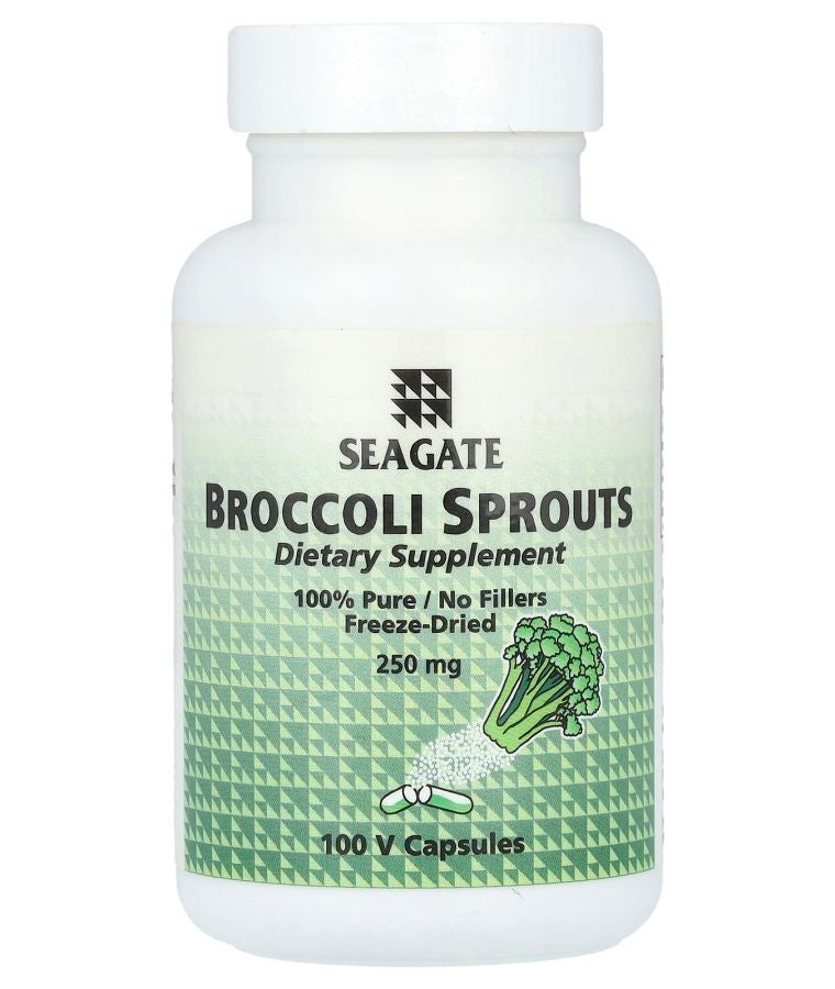 Broccoli Sprouts 250 mg 100 V Capsules
