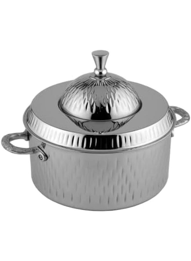 السيف  قدر هانيا ستانلس ستيل مقاس 3.5 لتر اللون سيلفر - Image 2