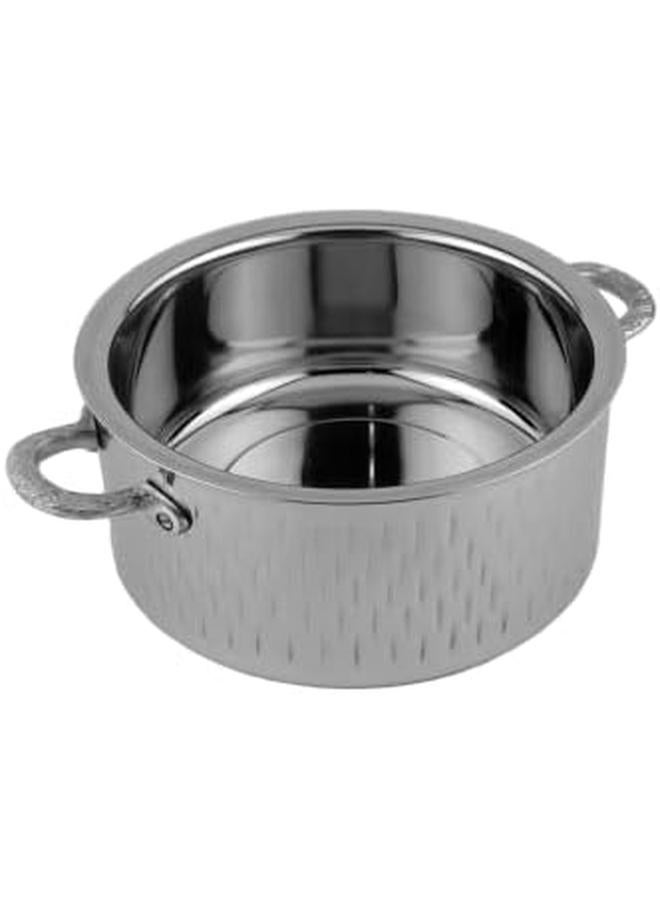 السيف  قدر هانيا ستانلس ستيل مقاس 3.5 لتر اللون سيلفر - Image 4