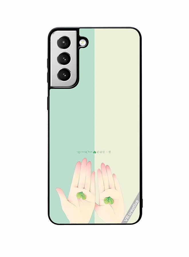 VR CREATIVE Protective Case Cover For Samsung Galaxy S22 Plus 5G Be With You Design Multicolour - Image 1