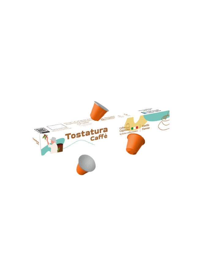 Tostatura Caffe Vanilla Coffee Capsules For Italian Coffee Roaster 