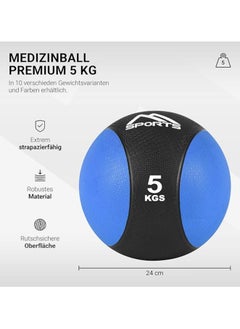 SPORT MSPORTS Premium Medical Ball 1-10 kg | Professional Studio Quality | For Gym, Fitness Training, Body Building, Physical Therapy, Rehabilitation | Various Colours  - Image 5