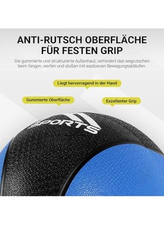 SPORT MSPORTS Premium Medical Ball 1-10 kg | Professional Studio Quality | For Gym, Fitness Training, Body Building, Physical Therapy, Rehabilitation | Various Colours  - Image 3