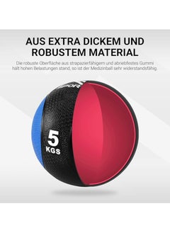 SPORT MSPORTS Premium Medical Ball 1-10 kg | Professional Studio Quality | For Gym, Fitness Training, Body Building, Physical Therapy, Rehabilitation | Various Colours  - Image 4