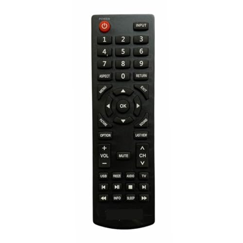 Upix LCD/LED Remote No. SY653, Compatible/Replacement for Sanyo LCD/LED TV Remote Control (Exactly Same Remote Will Only Work) - Image 1